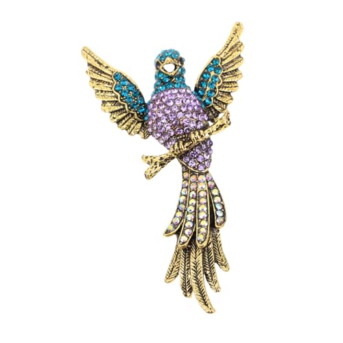 SAFIGLE Stylischer Kristall Brosche Für Männer Und Frauen Modernes Strass Schmuckstück Für Anzüge Mäntel Schals Und Hemden Elegante Mode Accessoire Für Besondere Anlässe von SAFIGLE