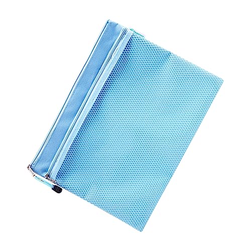 SAFIGLE Aktentasche Aus Canvas Mit Reißverschluss Dokumentenorganizer Mit Transparenten Fächern Tragbare Aktenhalter Für Und Dokumente von SAFIGLE