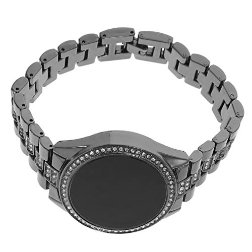 SAFIGLE Digitale Armbanduhr Für Damen Strassuhr Mit Elegantem Design Freizeituhr Für Mädchen Präzise Uhrzeitanzeige Und Dekoratives Armbanduhr- von SAFIGLE