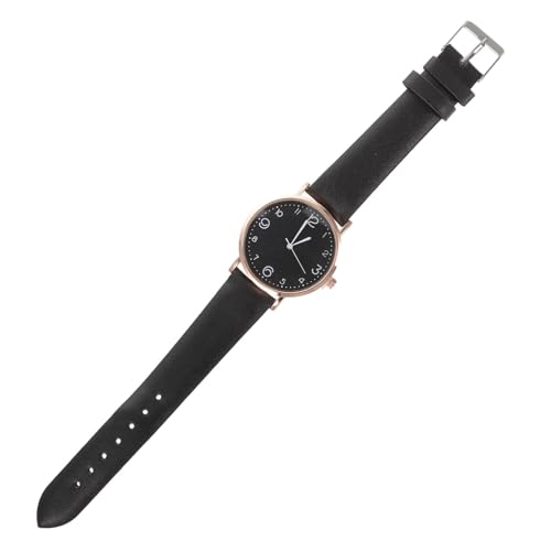 SAFIGLE Analog Quarz Armbanduhr Für Damen Schlichte Und Uhr Mit Lederarmband Leicht Lesbare Uhr Für Studentinnen Und Büroangestellte Als Für Feiertage Und Geburtstage von SAFIGLE