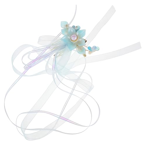 SAFIGLE Handgefertigte Haarkämme Mit Bändern Im Chinesischen Stil Haarnadeln Mit Blumenquaste Traditioneller Haarschmuck Für Frauen Und Mädchen Boho-haarnadeln Für Festivals Und von SAFIGLE