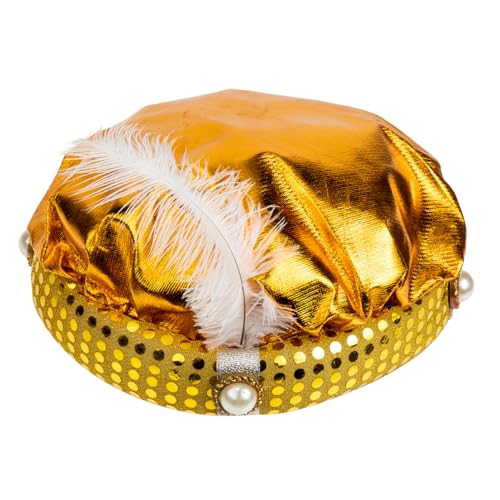 SAFIGLE Arabischer Stil Hut für Halloween und Kostümpartys für Erwachsene und Cosplay Zubehör Hautfreundlich und Perfektes Foto von SAFIGLE