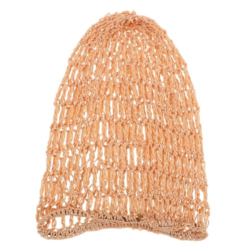 SAFIGLE Atmungsaktives Mesh Haarnetz Schlafhaube aus Rayon Elastisch Schützend für Gefärbtes und Gelocktes Haar Bequemes Haarnetz zum Schlafen Khaki für Damen und Reisen von SAFIGLE