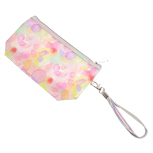 SAFIGLE Kosmetiktasche Transparent Reise Make Up Tasche mit Reißverschluss Organizer für Damen Kulturbeutel für Reisen Langlebige PVC Aufbewahrungstasche von SAFIGLE