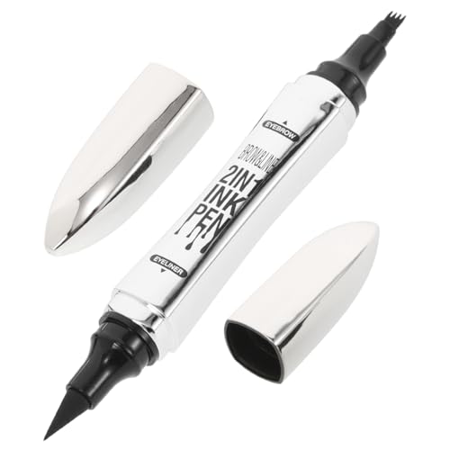 SAFIGLE Augenbrauenstift Wasserfest Flüssig Mit Gabelspitzen Für Natürlichen Microblading-look Als Make-up-tool Für Frauen von SAFIGLE