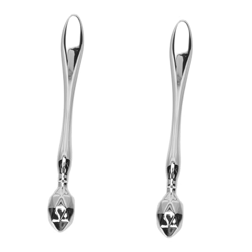 SAFIGLE Augenmassage Löffel 2 Stück Gesichtscreme Multifunktional Hygienisch Für Augenpflege Salonbedarf von SAFIGLE