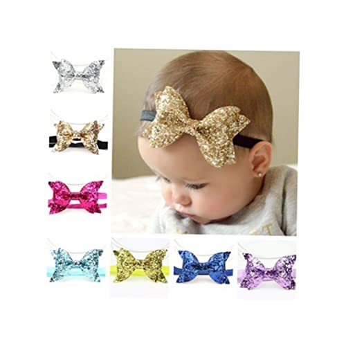 SAFIGLE Stirnbänder Für Kinder Haarbänder Für Kinder Stirnband Baby Mädchen Bowknot-Stirnbänder Für Babys von SAFIGLE