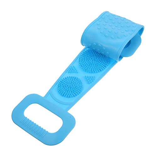 SAFIGLE Badetuch Aus Silikon Rücken-reibetuch Duschtuch Peeling-gürtel Badeutensilien Für Bad Zuhause Und Reisen Mit Handgriffen Für Sicheren Griff Für Haut An Rücken Nacken Und Schultern von SAFIGLE