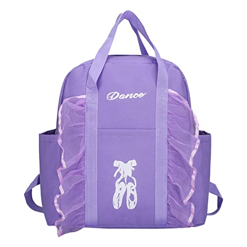 SAFIGLE Ballett Tasche Für Mädchen Tanzrucksack Mädchen Handtasche Ballett Rucksack Mit Großem Fassungsvermögen Zum Tragen Von Ballettschuhen Und Ballettkleidern Leicht Und Praktisch von SAFIGLE