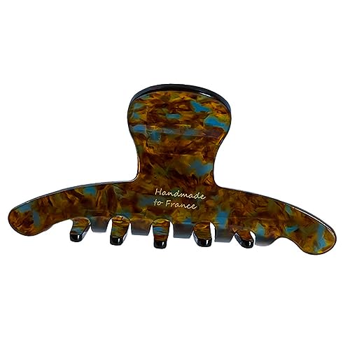 SAFIGLE Haarklammer Aus Acetat Rutschfest Für Frauen Mädchen Blatt Klaue Clip Kopfschmuck Haarschmuck Für Party Alltag Haare Clip von SAFIGLE