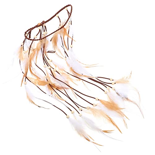 SAFIGLE Bohemia Plume Haarband für Retro Stil Haaraccessoire mit Zarten Federn für Partys Cosplay Bühnenaufführungen und Festliche Anlässe Leichtes Sicheres Material für Mühelosen SAFIGLE Bohemia Plume Haarband für Retro Stil Haaraccessoire mit Zarten Federn für Partys Cosplay Bühnenaufführungen und Festliche Anlässe Leichtes Sicheres Material für Mühelosen von SAFIGLE