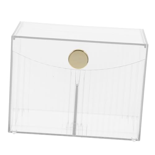 SAFIGLE Box Mit Deckel Aus Kunststoff Für Lippenstifte Aufbewahrungsbox Organizer Für Make-up Platzsparendes Etui Für Schminktisch Vielseitig Einsetzbar Für Frauen Und Maskenbildner von SAFIGLE