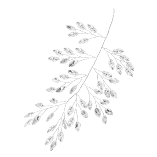 SAFIGLE Strass Braut Haar Kette Hochzeitskopfschmuck Damen Party Accessoire Für Abschlussbälle Und Formelle Anlässe von SAFIGLE