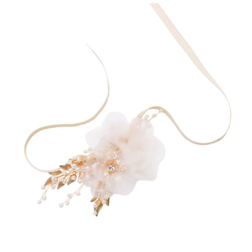 SAFIGLE Blumenarmband hochzeitshaarschmuk hochzeitsdeko Handgelenk Hand Hochzeit Handgelenk Corsage Armband Haarspangen Haarklammer Braut Handgelenk Hochzeit Handgelenk von SAFIGLE