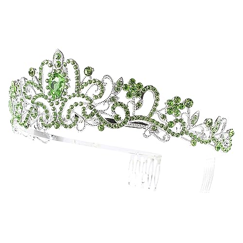 SAFIGLE Braut Tiara Krone für Damen Haaraccessoire Zartem für Besondere Anlässe Wie Hochzeit Ball Cosplay und Feiern von SAFIGLE