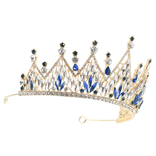 SAFIGLE Brautkrone aus Rhinestones Tiara für Hochzeiten Geburtstagsfeiern Bälle und Besondere Anlässe Glänzendes Damen Haaraccessoire das Stil und Verleiht von SAFIGLE