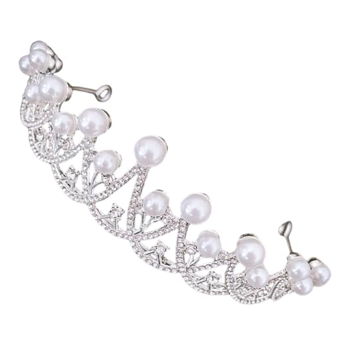 SAFIGLE Brautschmuck Stirnband mit Perlen Elementen Haarschmuck Design für Hochzeiten Tanzpartys und Festliche Anlässe Leicht und Komfortabel Robust von SAFIGLE