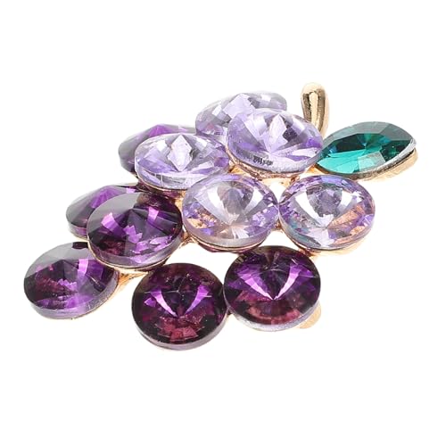 SAFIGLE Obst Brosche Aus Glaslegierung Glitzerbrosche Für Kleider Anstecknadel Für Hemden Funkelnde Brosche Für Damen Kreative von SAFIGLE