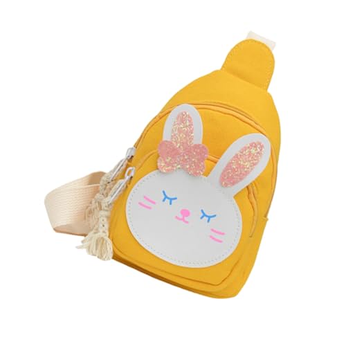 SAFIGLE Brusttasche Für Kinder Kleine Brusttasche Kinder-Schultertasche Osterhasenbeutel Tragetuch Für Haustiere Kaninchen-geldbörse Make-up-Tasche Polyester Mädchen Taschen Persönlichkeit von SAFIGLE