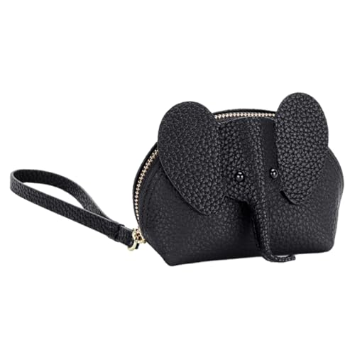 SAFIGLE Süßer Cartoon-Elefant Geldbeutel Für Frauen Handlicher Münzbeutel Als Kosmetiktasche Für Lippenstifte Lebhaftem Design Für Unterwegs von SAFIGLE