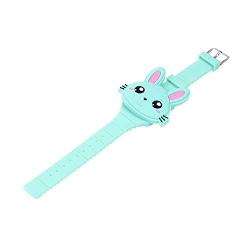 SAFIGLE Cartoon-Uhr LED-Spielzeug Spielzeuge led Armbanduhr kinderuhren LED-Uhr Kinderspielzeug Kinder beobachten Spielzeug Uhrenspielzeug aus Silikon Dropshipping Anschauen leuchtende Uhr von SAFIGLE