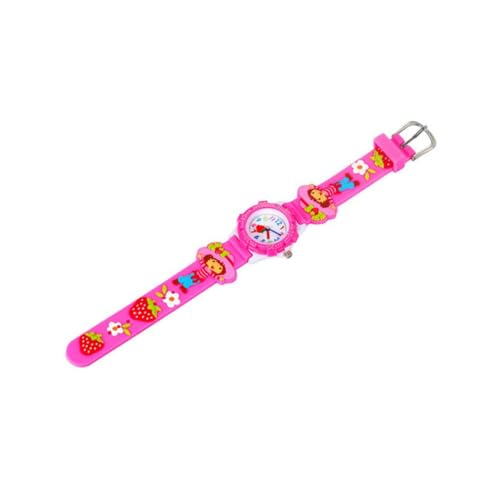 SAFIGLE Kinderuhr Für Mädchen wasserdichte Cartoon Armbanduhr Mit Niedlichem Design Strapazierfähigem Silikonarmband Für Freizeit Und Spielzeit von SAFIGLE
