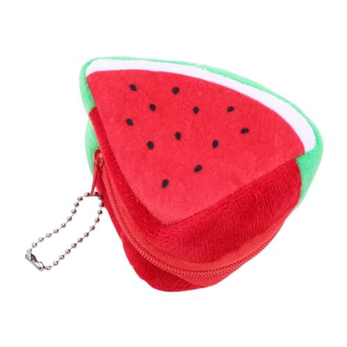 SAFIGLE Obst-münzgeldbörse Kleine Damen Geldbörse Münzhalter Schlüsselbörse Lippenstiftbörse Mit Reißverschluss Kompakte Tasche Zum Aufbewahren Von Münzen Und Lippenstift von SAFIGLE