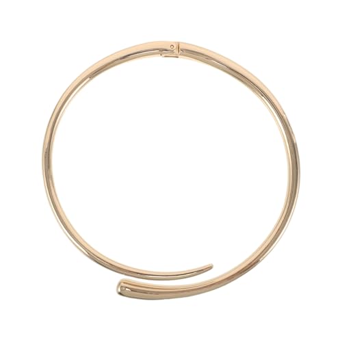 SAFIGLE Kreishalskette Aus Metall Verstellbare Chokerhalskette Geometrische Halskette Unregelmäßige Statement-halskette Zierlicher Partyschmuck Für Frauen von SAFIGLE