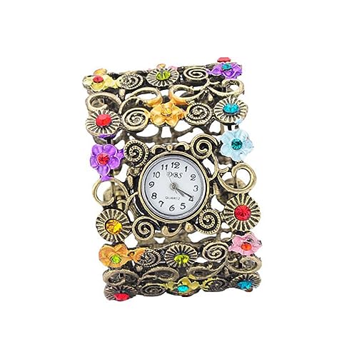 SAFIGLE Damen Armbanduhr Armbanduhren Für Damen Damenuhren Damenarmbanduhr Armbanduhr Vintage Armbanduhr Fräulein Diamant Uhr Mit Armband von SAFIGLE