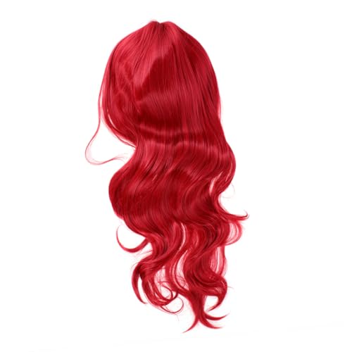 SAFIGLE Damen Lange Lockige Perücke mit Farbverlauf Weiche Synthetische Haarverlängerung Natürliches Aussehen Vielseitig für Cosplay Partys Hochzeiten und Alltag Geeignet von SAFIGLE