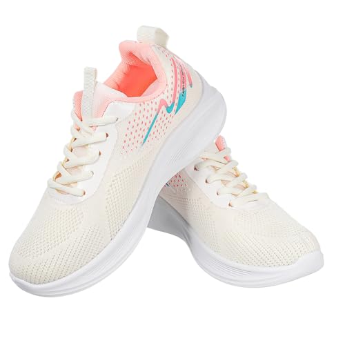 SAFIGLE Laufschuh Damen Sneakers Für Damen Turnschuhe Für Sportschuhe Für rutschfeste Sohle Mesh-Material Bequemer Sitz Modisches Aussehen Multifunktional Für Outdoor-aktivitäten Und Tägli von SAFIGLE