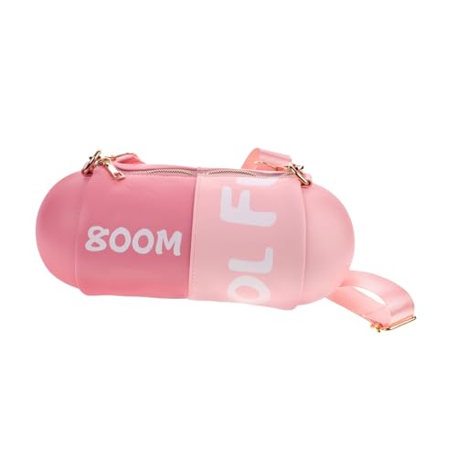 SAFIGLE Pinke Umhängetasche Für Damen Ballettschuhtasche Aus Geräumige Reisetasche wasserdichte Gürteltasche Tragbarer Kuriertasche Mit Viel Stauraum von SAFIGLE