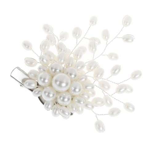SAFIGLE Damenbrosche mit Künstlichen Perlen Modisches Schmuckstück für Kleid Schal oder Jacke Silberne Anstecknadel für Hochzeit Party und Festliche Anlässe von SAFIGLE