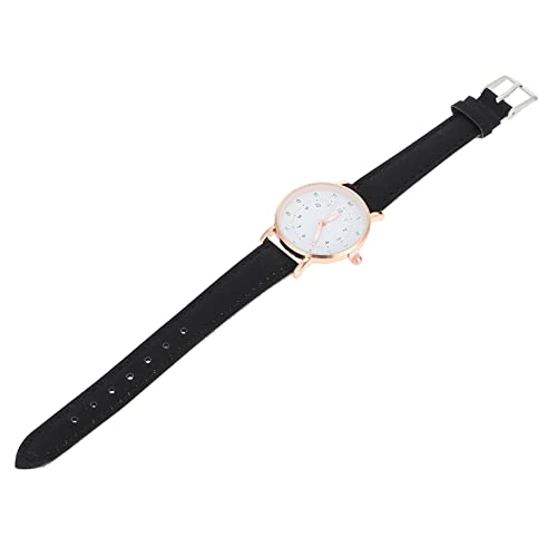 SAFIGLE Damen Digitale Armbanduhr Einfache Freizeituhren Für Verstellbares Pu-Armband Quartz-Uhr Für Alltag Und Besondere Anlässe von SAFIGLE