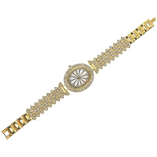 SAFIGLE Digital Armbanduhr Für Damen Stilvolle Damenuhr Mit Uhrenornament Zarte Armbanduhr Als Freizeituhr Uhr Mit Uhrendekoration Verstellbare Gürteluhr Für Mädchenuhr von SAFIGLE