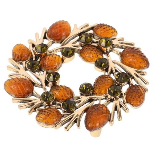 SAFIGLE Dekorative Anstecknadel Brooch Pin aus Legierung Leichter Eleganter Schmuck für Kleidung Vielseitig für Pullover Anzüge Schals und Hüte Modisches Accessoire für Festliche Anlässe von SAFIGLE