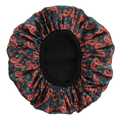 SAFIGLE Dekorative Duschhauben Gefütterte Duschhaube Doppellagige Niedliche Waschbare n Für Schwimmhut Damen Haarhaube Wasserhaube von SAFIGLE