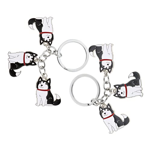 SAFIGLE Schlüsselanhänger Für Hunde Mit Zum Aufhängen Schlüssel Mit Zartem Design 2er-Set Ideales Für Freunde von SAFIGLE