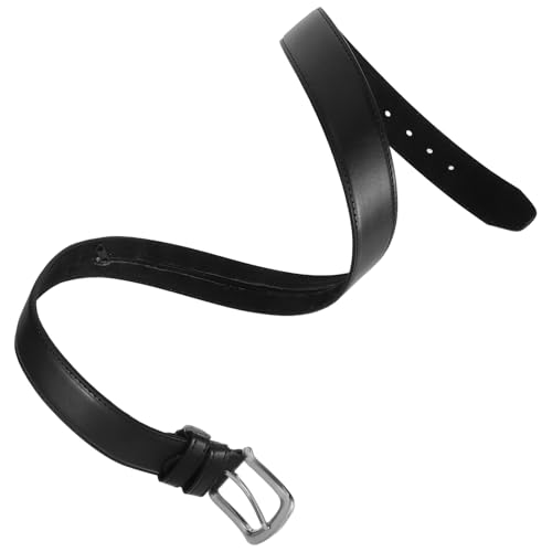 SAFIGLE Diebstahlsicherer Verstellbarer Geldgürtel für Herren mit Versteckten Geheimfächern PU Material Diskrete Aufbewahrung von Wertgegenständen und Geld für Reisen Outdoor Jogging von SAFIGLE