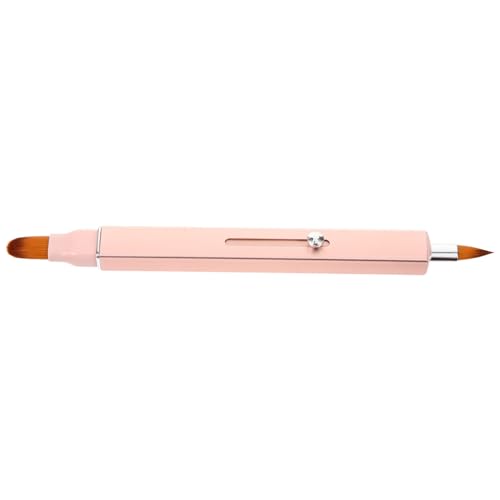 SAFIGLE Doppelkopf-Lippenpinsel Für Damen Concealer-Pinsel Gloss Doppelborsten Make-Up-Stäbchen Lipgloss- Lippenstift-Applikator Tragbarer Lippen von SAFIGLE