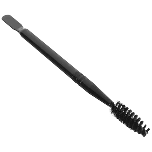 SAFIGLE Double End Eyebrow und Eyelash Brush mit Schwarzem Holzgriff Nylonhaare Ultraleicht und Handlich Mascara Bürste für Präzises Augen Make Up bei Frauen SAFIGLE Double End Eyebrow und Eyelash Brush mit Schwarzem Holzgriff Nylonhaare Ultraleicht und Handlich Mascara Bürste für Präzises Augen Make Up bei Frauen von SAFIGLE