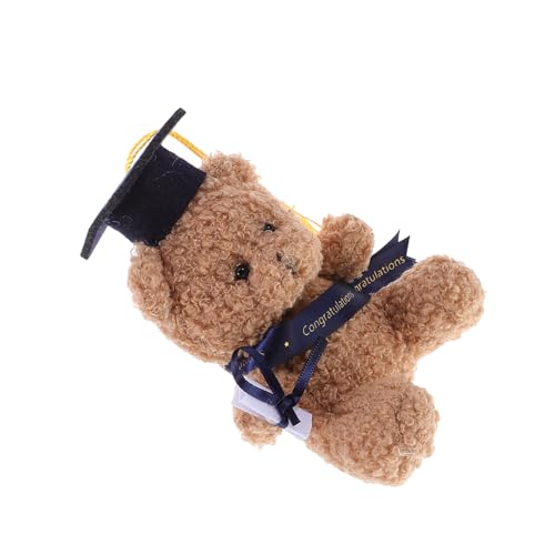 SAFIGLE Dr. Bear Memorial Abschluss Stofftier Abschluss Bär Abschlussbär Abschluss Ausgestopfter Bär Plüschbärenspielzeug Mini-abschlussbären Abschluss Plüschpuppen Pp Baumwolle von SAFIGLE