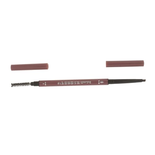 SAFIGLE Dünner Augenbrauenstift mit Dreieckiger Spitze Schweißfest für Anfänger Präzise Anwendung für Natürliche Augenbrauenfarbe Tragbar für Unterwegs Schwarz von SAFIGLE