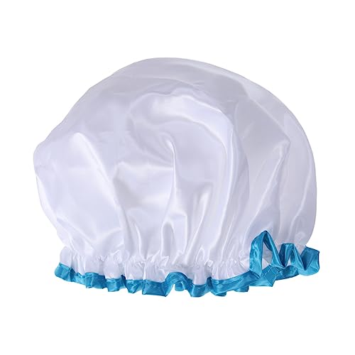 SAFIGLE Duschkappe Waschbar Für Damen Und Mädchen Als Badehut Schutz Für Haare Im Salon Oder Zuhause von SAFIGLE