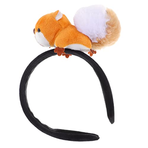 SAFIGLE Eichhörnchen Haarreifen Lustiges Cartoon Stirnband für Partys Cosplay und Feiertage Geeignet für und Langlebiges Material Perfektes von SAFIGLE