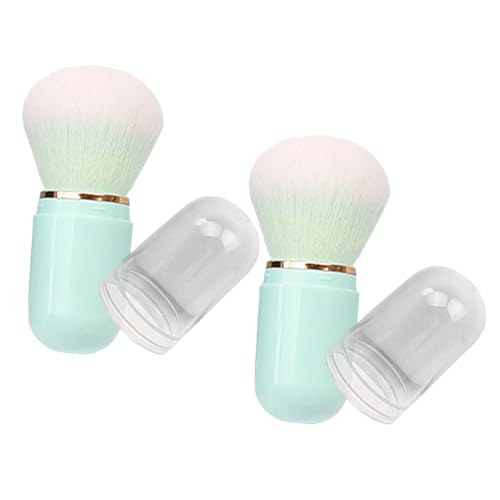 SAFIGLE Einziehbarer Make-up-pinsel in Reisegröße Für Flüssiges Make-up Puder Und Konturierung Blau Up-pinsel Mit Organizer-funktion von SAFIGLE