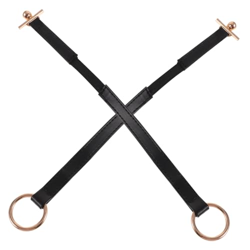 SAFIGLE Elastische High Heel Schuhriemen mit Abnehmbarem Schnallenverschluss Rutschfeste Damen Schuhbänder für Pumps Stabiler Halt und Bequemer Sitz Geeignet für Alltag und Party Schwarz von SAFIGLE