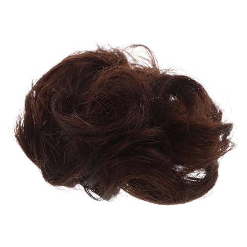 SAFIGLE Elastisches Messy Bun Haarteil Lockiges Haar Scrunchies Gewellter Dutt Extensions Hochsteckfrisur Haarteile Für Frauen Und Mädchen Styling Zubehör von SAFIGLE