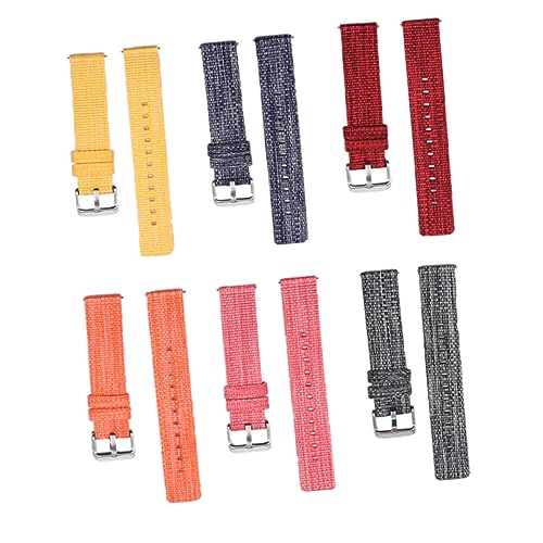 SAFIGLE ersatzband ansehen betrachten Canvas-Ersatzband Canvas Belt Canvas-Riemen uhrenarmbänder Uhrengehäuse für Herren modisches Uhrenarmband Armbanduhr ersetzen Anschauen Lipgloss Gurt von SAFIGLE