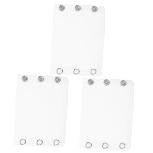 SAFIGLE Extender Body Damen 3st Zweilagige -stramplerverlängerung Rückenfreier Ganzkörperanzug -body Aus Baumwolle Rallonge Weste Verlängerungen Für -overalls Mit Druckknopf Onsie Kind Frau Stoff von SAFIGLE